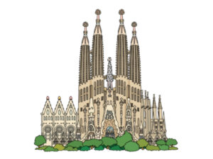 サグラダ・ファミリア聖堂☆天才建築家☆ガウディの星☆